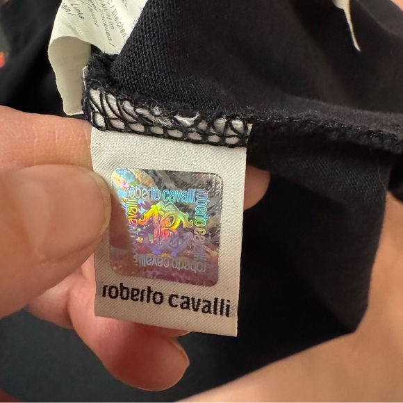 Roberto Cavalli Tiger Graphic Tee - Men’s XL - Picture 4 of 9